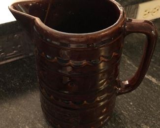 Marcrest Stoneware Pitcher $24. 8" high
