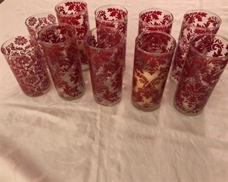 10 candle glasses $5