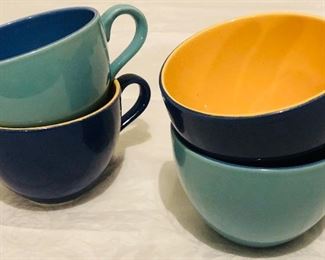 Set of four coffee mugs $8