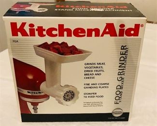 Kitchen Aid Food Grinder. $25
