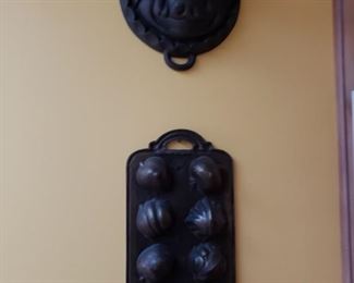 Amazing and heavy! cast iron food molds
