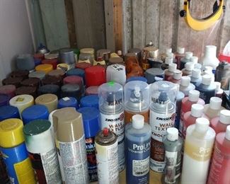 Paints of all colors and types