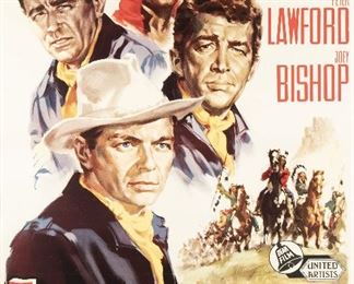 1196
"Tre Contro Tutti (Sergeants 3)"
Movie poster Italian release, 1962
Poster on paper under Plexiglas
Directed by John Sturges
54" H x 37.25" W
Estimate: $300 - $500