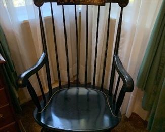 beautiful windsor rocker by Nichols and Stone