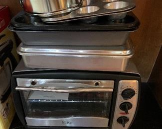 toaster oven, bakeware