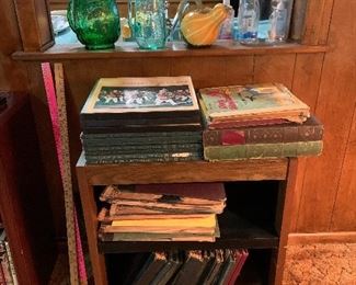 vintage record albums