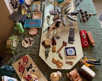 eclectic and vintage collectibles