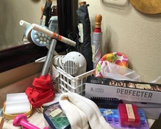 A close look at some of the hair tools