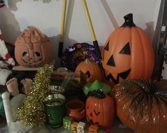 Halloween and Thanksgiving Decorations