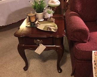 Cherry side table