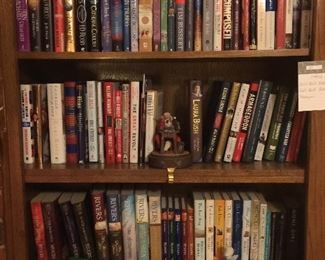 Lots of novels, Biographies, History