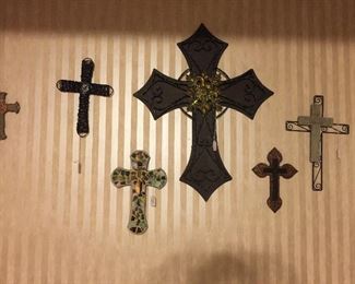 A collection of crosses 