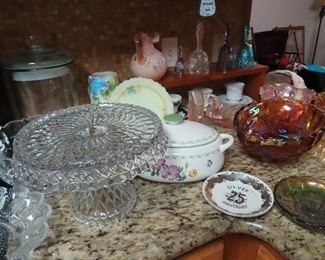 Cake Plate - Fenton Bells