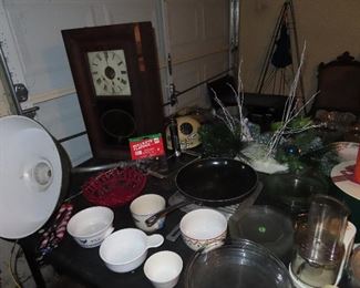 Antique Clock - Kitchen Items