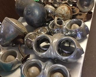 Lots of vintage car parts