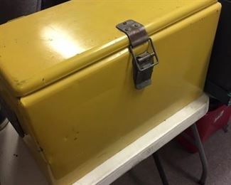 Vintage Metal Cooler