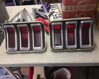 1967 Mustang FOMOCO Tail Light Assemblys