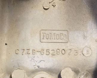 FoMoCo emblem and part number