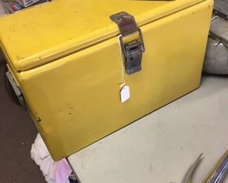 Vintage Metal Cooler