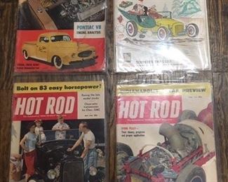We have several Vintage Hod Rod Magazines. Several of these are from the early 1950's!