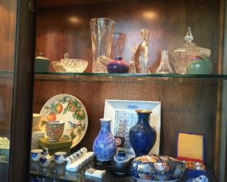 #24 Cut glass, glass animals