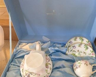 #32 Wedgwood Tea for Two "Sweet Plum"