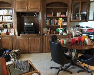 Lots of music, books and music systems