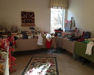 Looking across the seasonal room.
