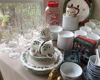 Seasonal glass and china
