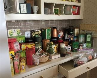 Lots of Tea and Coffee