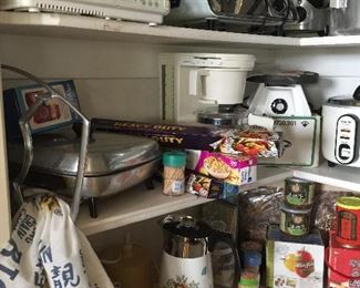 Lots of small appliances