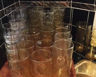 Mid-Century glass ware