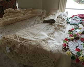 Wonderful vintage linens