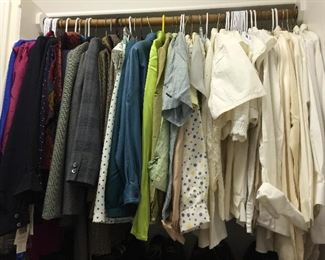 Designer, jackets, blouses, woolens