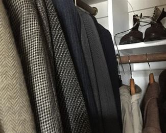 Wonderful men's wool jackets and suits