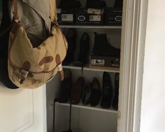 More new shoes, luggage, canvas bags