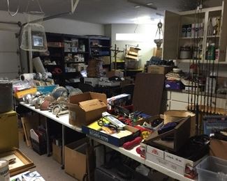 The Garage is still a work in progress. 