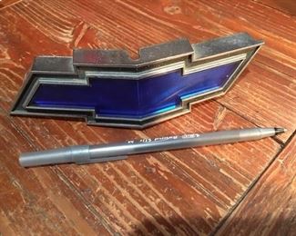 Vintage Camaro Bowtie Grill Emblem