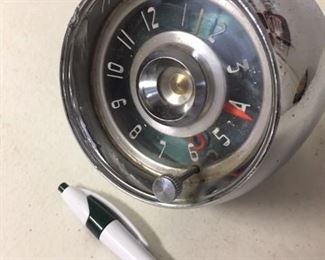 Vintage car clock