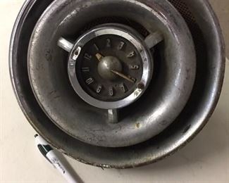 Combination clock and car speaker