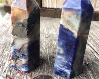 Sodalite Crystal Point