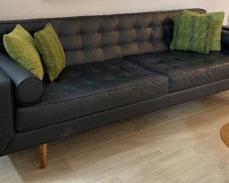 Custom Leather Sofa 