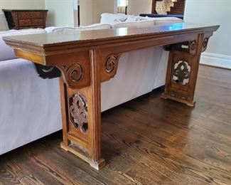 34"h x 89"w x 15.5"d