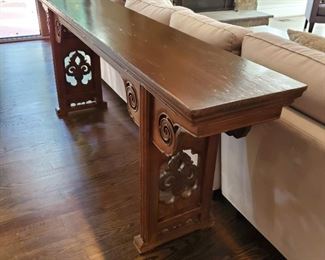 34"h x 89"w x 15.5"d