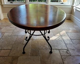Arhaus table: 30"h x 77"w x 45"d