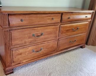 dresser: 33"h x 68"w x 19"d