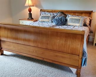 bed: 45"h x 81"w x 93"d side tables: 27"h x 31"w x 17"d