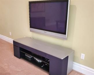 entertainment center: 19"h x 61"w x 20"d