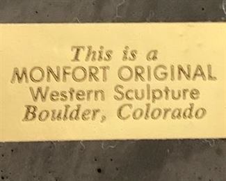 Monfort Original Western Sculpture 