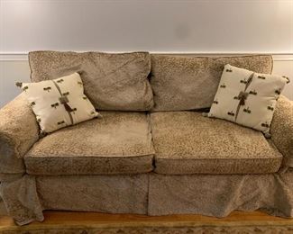 Domain slipcovered sofa